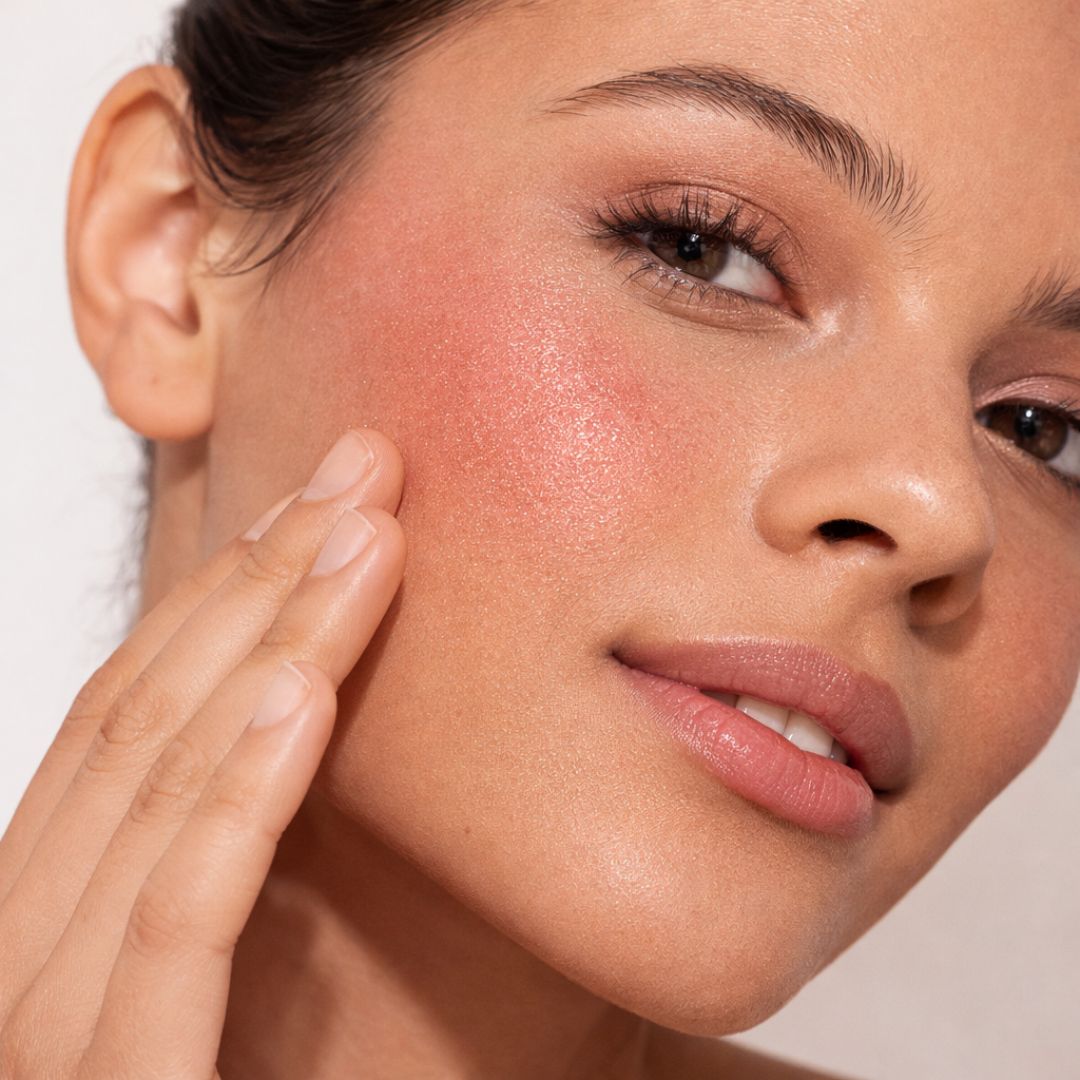 Glossy Blush Rose Gold: Océane