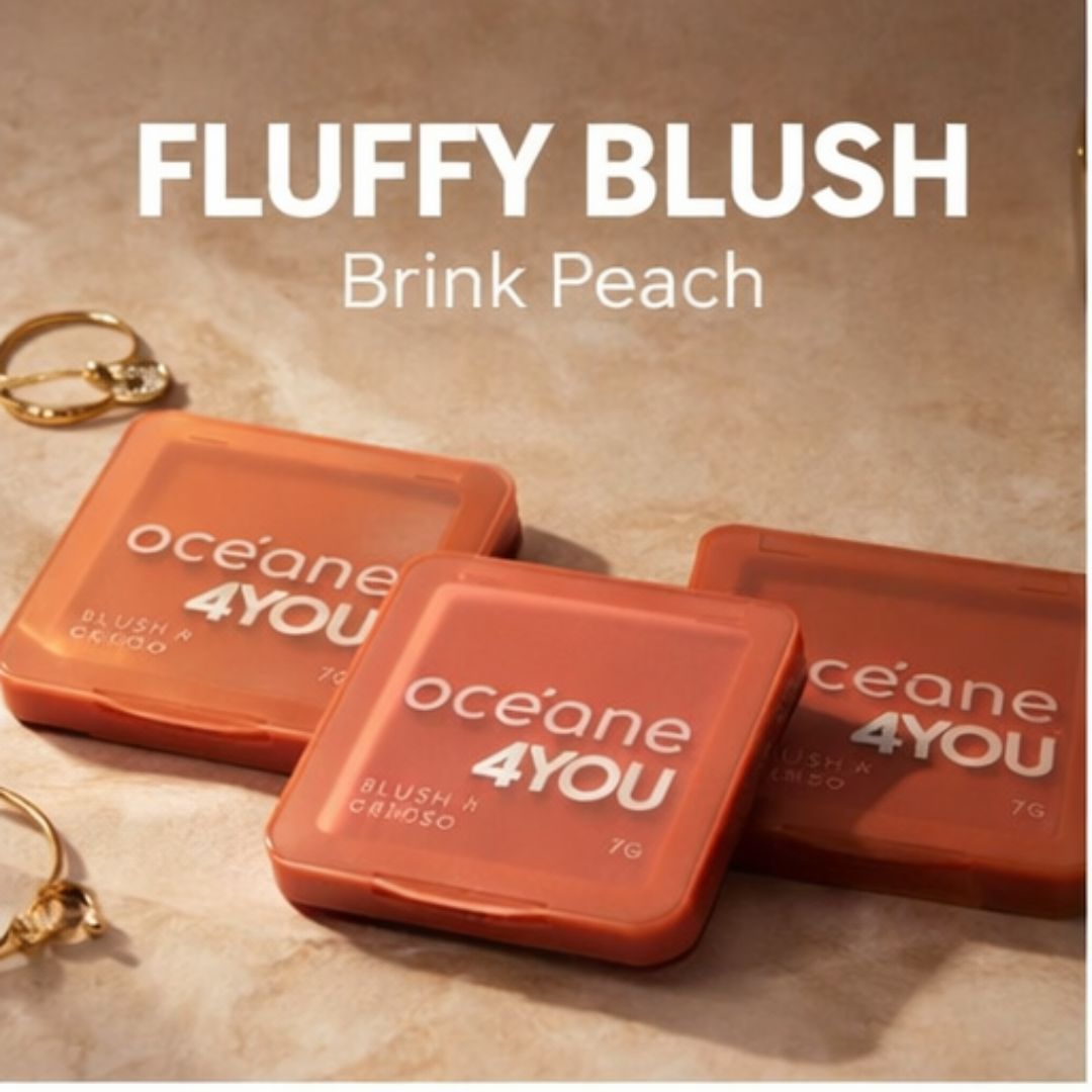 Fluffy Blush Brink Peach: Océane