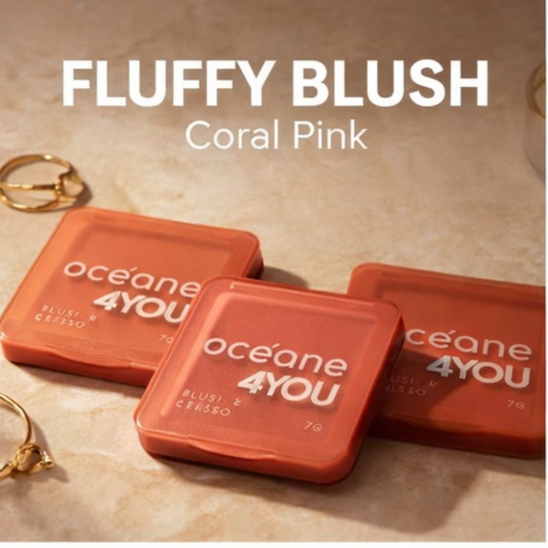 Fluffy Blush Coral Pink: Océane