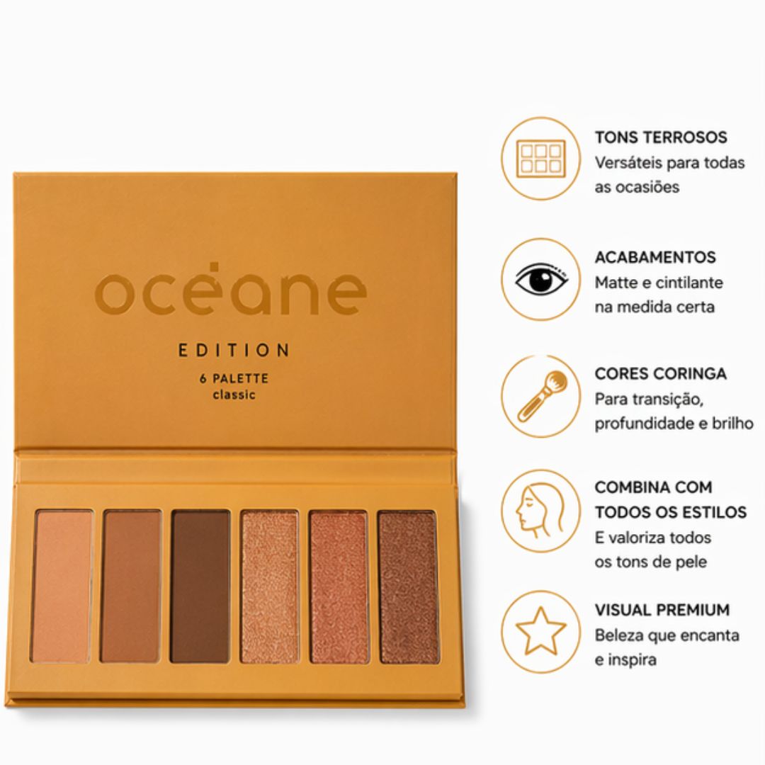 6 Palette Classic: Océane