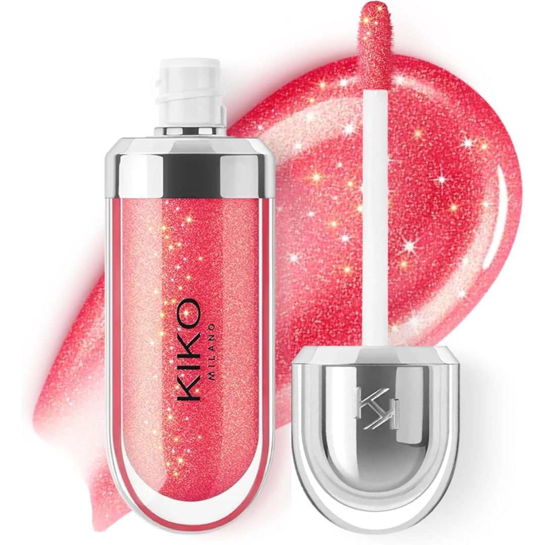 KIKO MILANO, 3D Hydra Lipgloss, Gloss Hidratante Para Os Lábios, Com Efeito 3D, Fórmula Com Extrato de Bidens