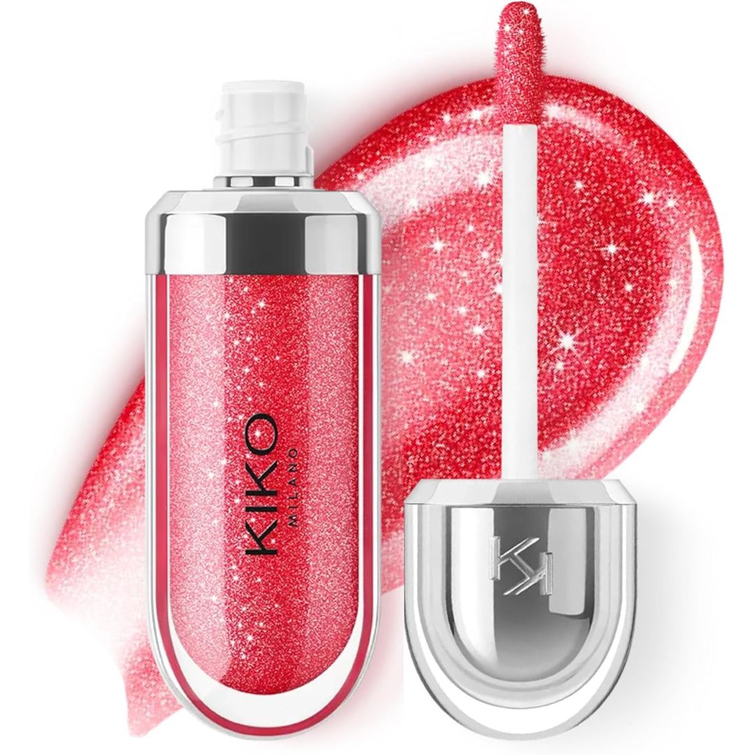 KIKO MILANO, 3D Hydra Lipgloss, Gloss Hidratante Para Os Lábios, Com Efeito 3D, Fórmula Com Extrato de Bidens