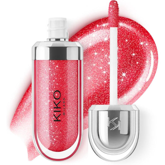 KIKO MILANO, 3D Hydra Lipgloss, Gloss Hidratante Para Os Lábios, Com Efeito 3D, Fórmula Com Extrato de Bidens