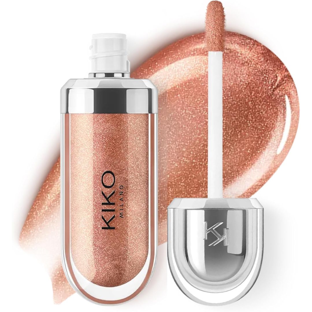 KIKO MILANO, 3D Hydra Lipgloss, Gloss Hidratante Para Os Lábios, Com Efeito 3D, Fórmula Com Extrato de Bidens