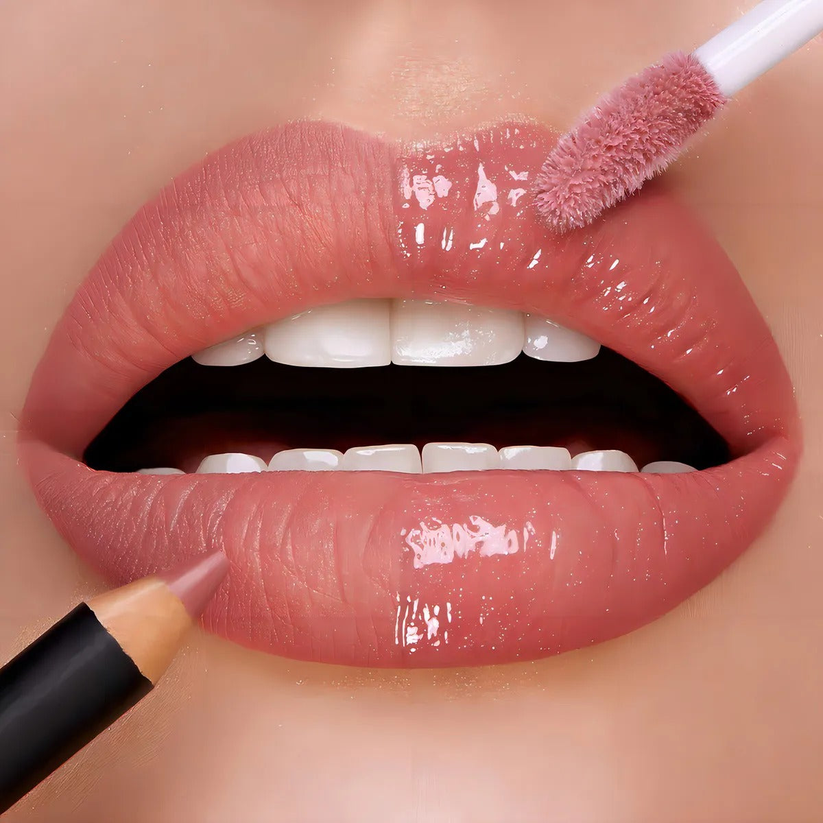 Gloss Labial Kiko Milano 3D Hydra Rosa Cruelty Free Hidratante